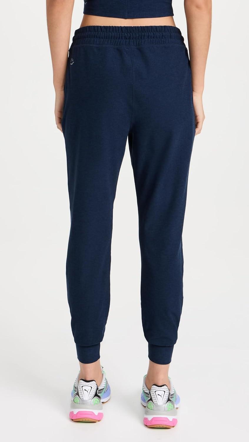 image:imageBeyond Yoga Womens Spacedye Commuter Midi JoggersNocturnal Navy