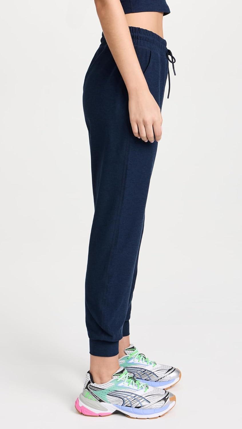 image:imageBeyond Yoga Womens Spacedye Commuter Midi JoggersNocturnal Navy