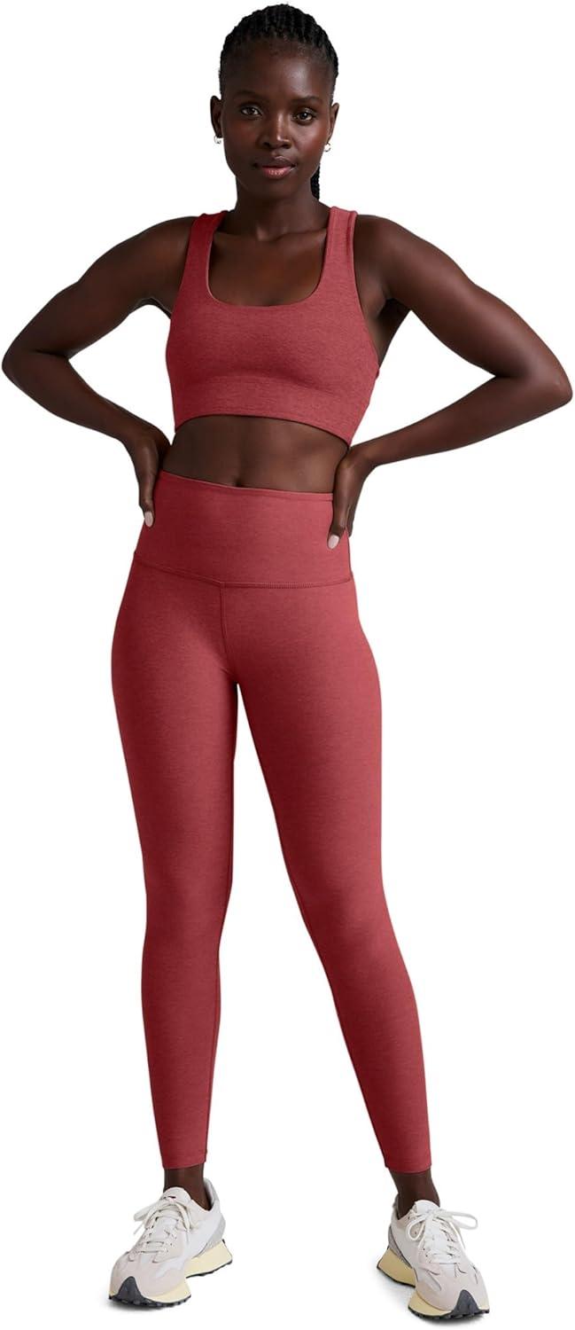 image:imageBeyond Yoga Womens Spacedye Simplicity Long Line Bra 20Faded Rose Heather