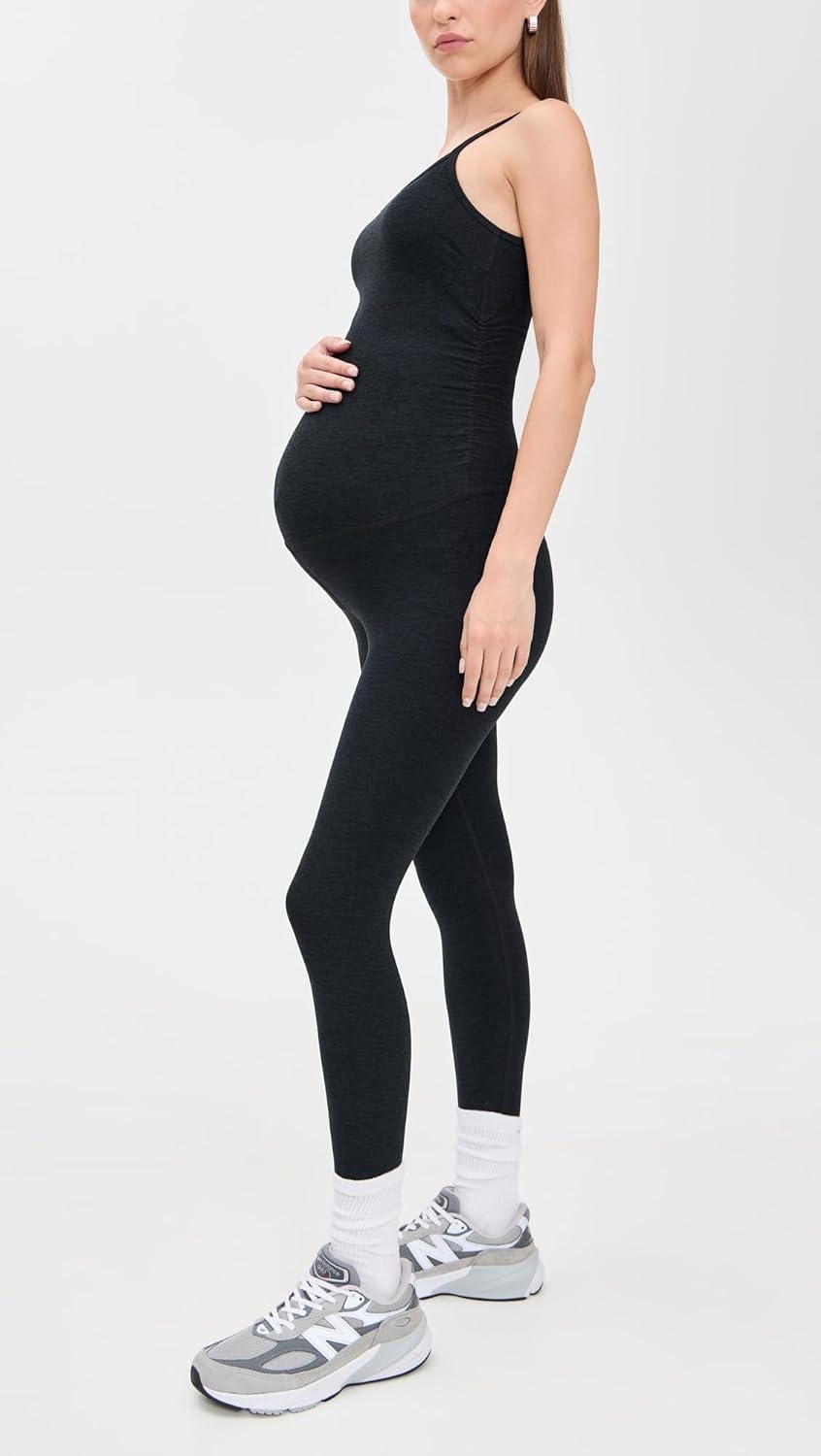 image:imageBeyond Yoga Womens Spacedye Uplevel Maternity JumpsuitDarkest Night