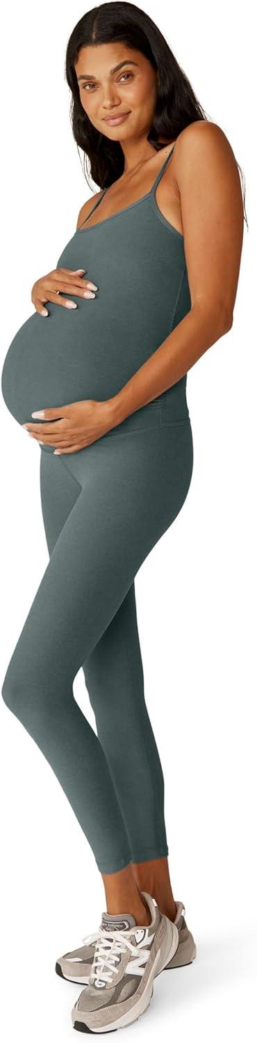 image:imageBeyond Yoga Womens Spacedye Uplevel Maternity JumpsuitStorm Heather