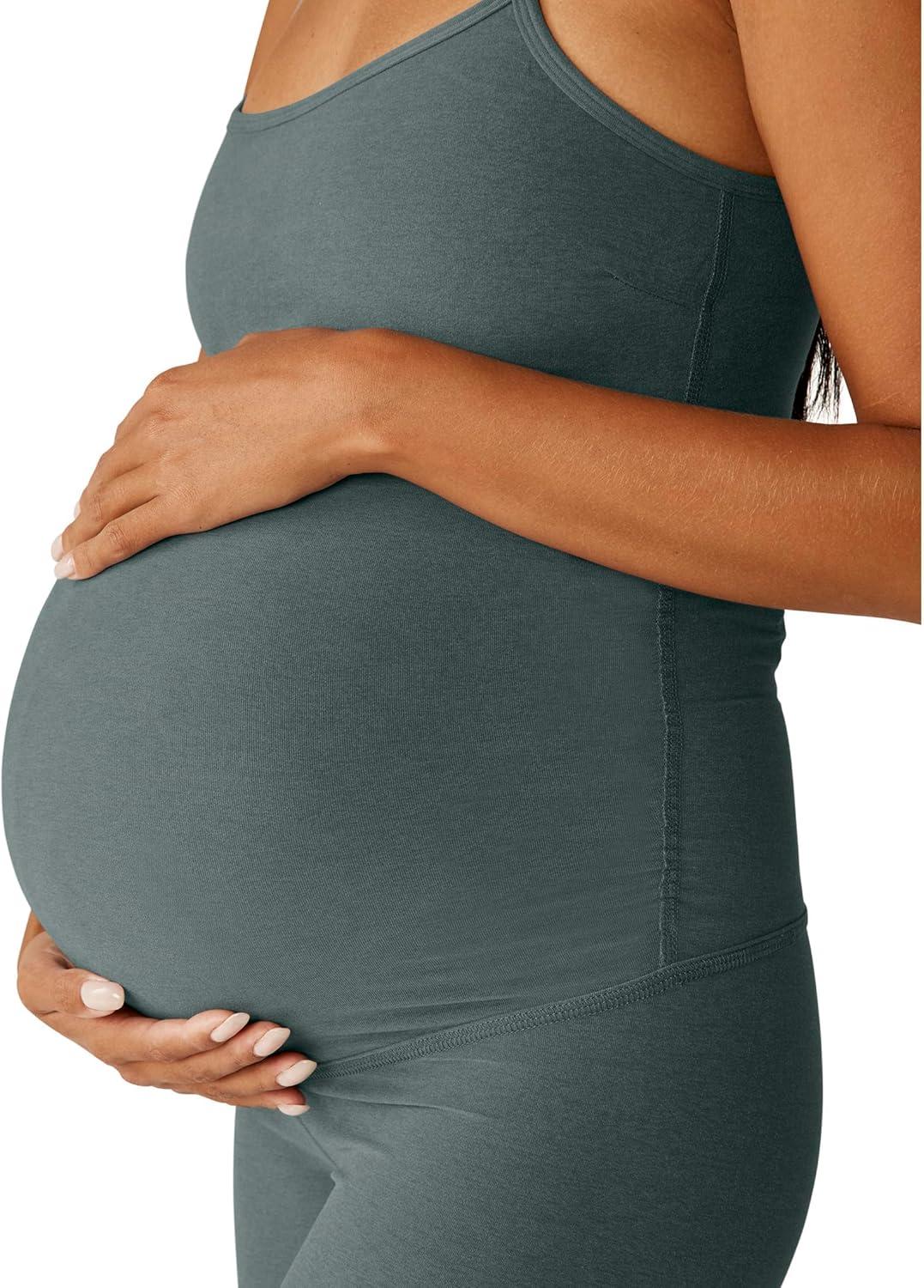 image:imageBeyond Yoga Womens Spacedye Uplevel Maternity JumpsuitStorm Heather