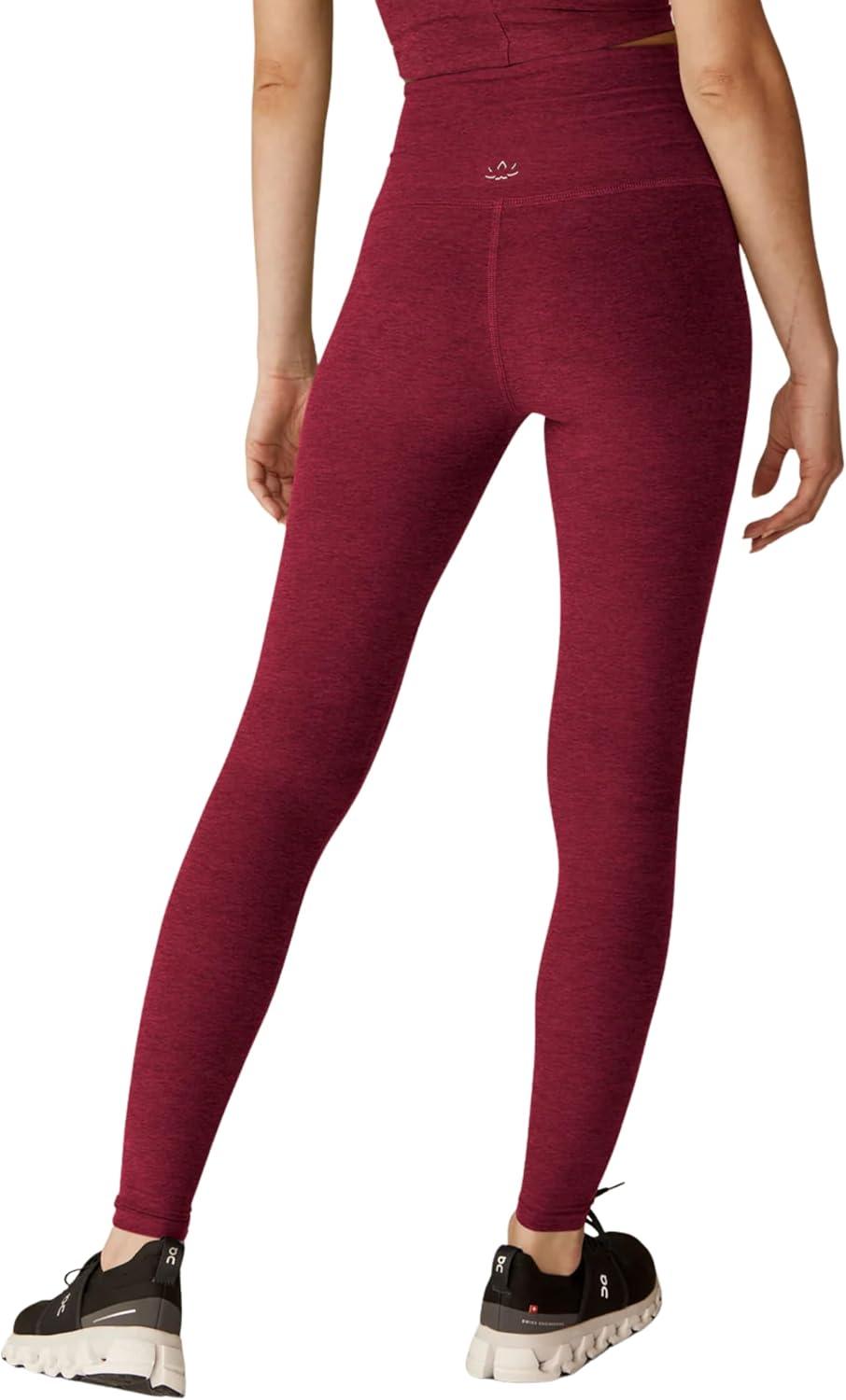 image:imageBeyond Yoga Womens Spacedye Vitalize Full Length LeggingBordeaux Heather