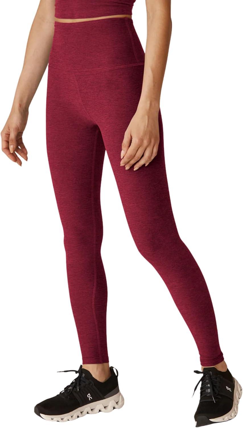 image:imageBeyond Yoga Womens Spacedye Vitalize Full Length LeggingBordeaux Heather