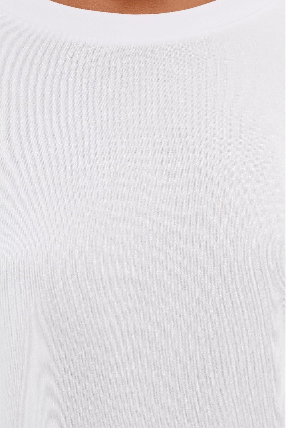 image:imageBeyond Yoga Womens Studio Luxe Cropped TeeWhite