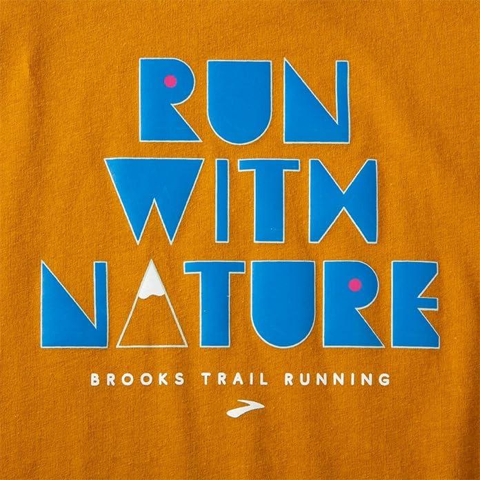 image:imageBrooks Distance Short Sleeve 20OchreRun With Nature