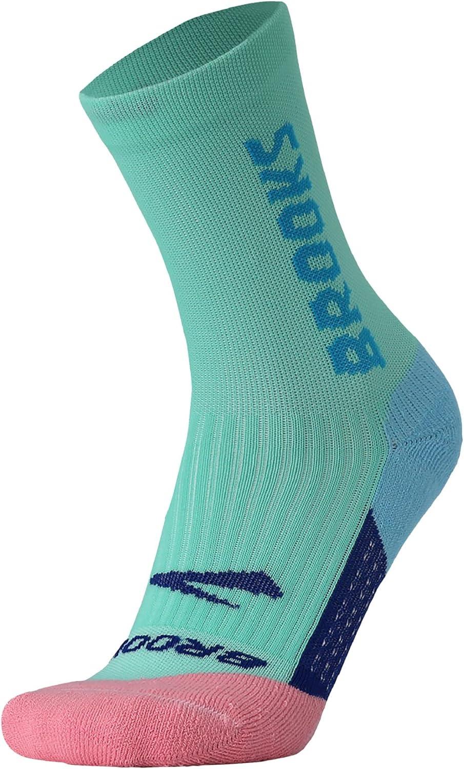 image:imageBrooks Ghost Crew Socks I Performance Running Cushioned Socks with Arch Support for Men amp WomenSalt AirBr Crew
