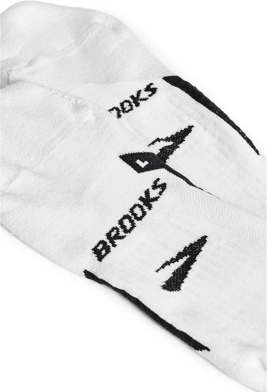 image:imageBrooks Ghost Crew Socks I Performance Running Cushioned Socks with Arch Support for Men amp WomenWhiteBrooks