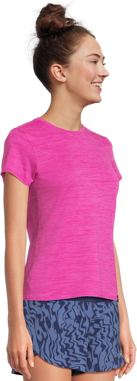 image:imageBrooks Luxe Short SleeveHeather Magenta