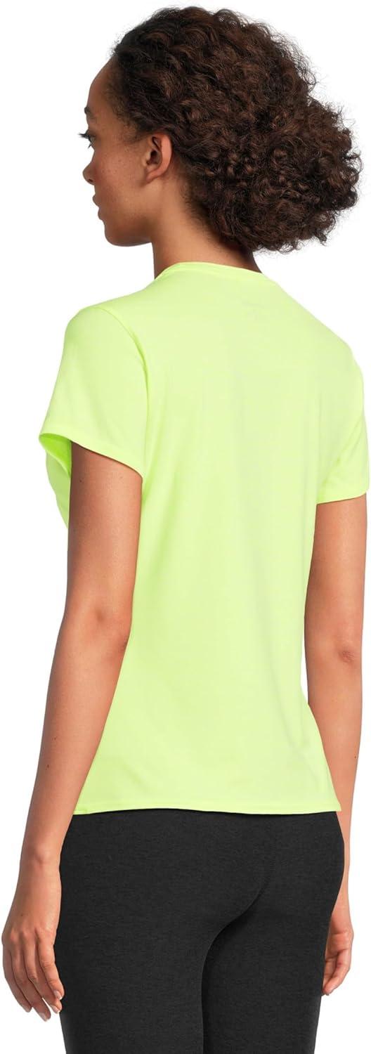 image:imageBrooks Luxe Short SleeveHeather Neo Yellow