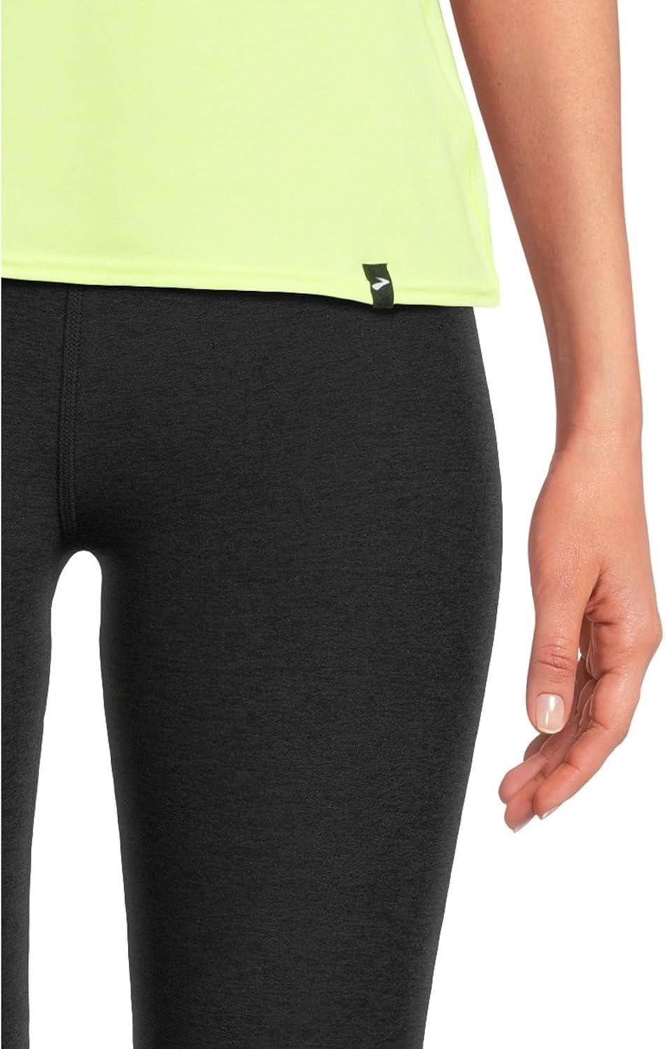 image:imageBrooks Luxe Short SleeveHeather Neo Yellow