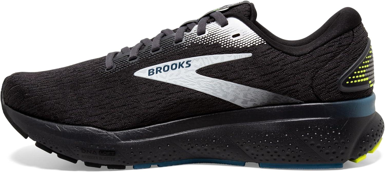 image:imageBrooks Mens Ghost 16 Neutral Running ShoeBlackEbonyBlue