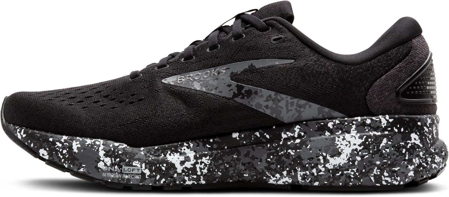 image:imageBrooks Mens Ghost 16 Neutral Running ShoeBlackIronLava