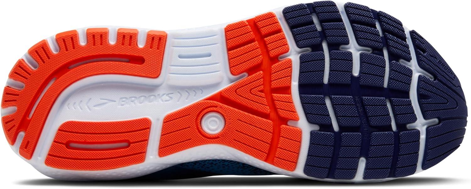 image:imageBrooks Mens Ghost 16 Neutral Running ShoeBonnie BlueBlue RibbonOrange