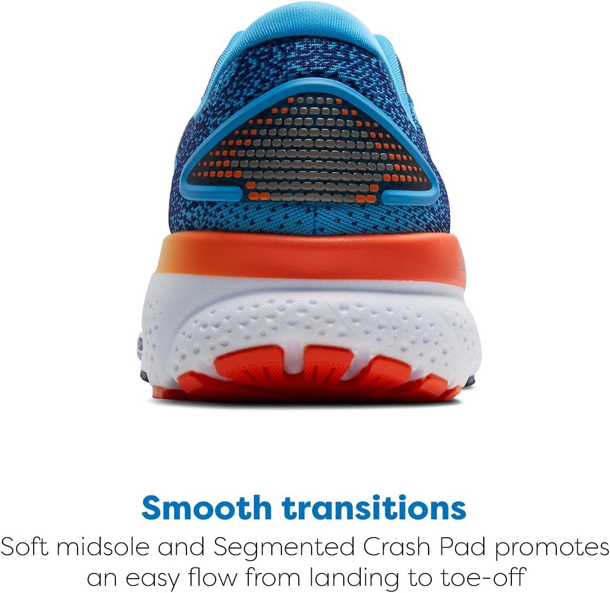image:imageBrooks Mens Ghost 16 Neutral Running ShoeBonnie BlueBlue RibbonOrange