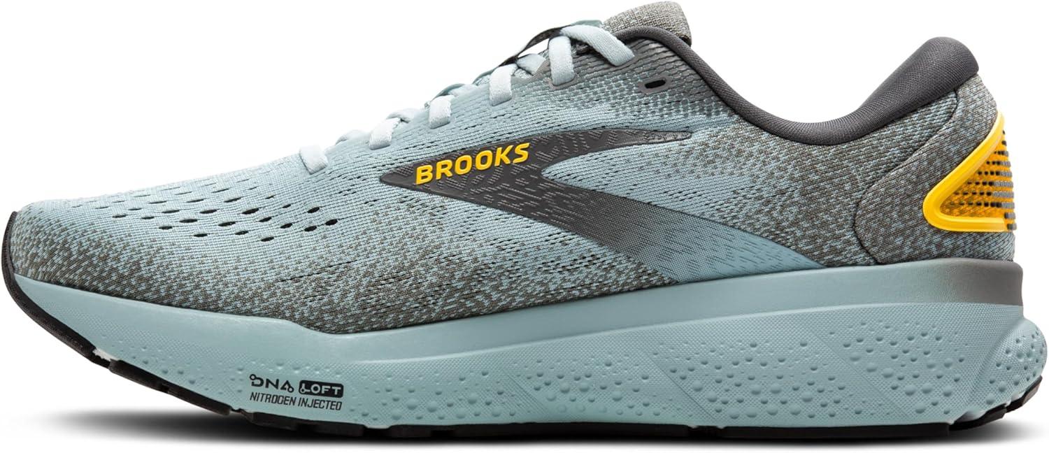 image:imageBrooks Mens Ghost 16 Neutral Running ShoeCloudGreyGold