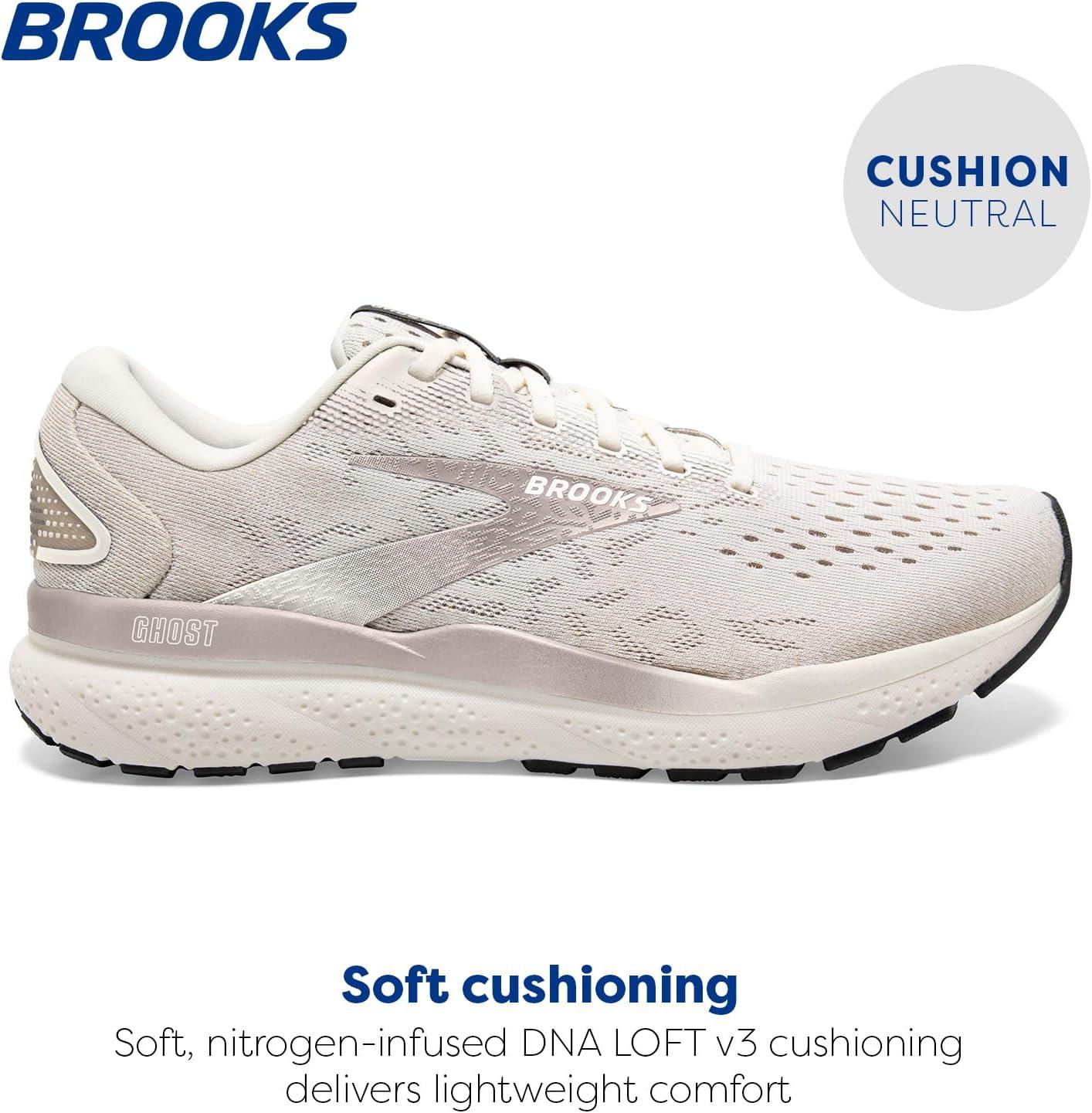 image:imageBrooks Mens Ghost 16 Neutral Running ShoeCoconutChateauForged Iron