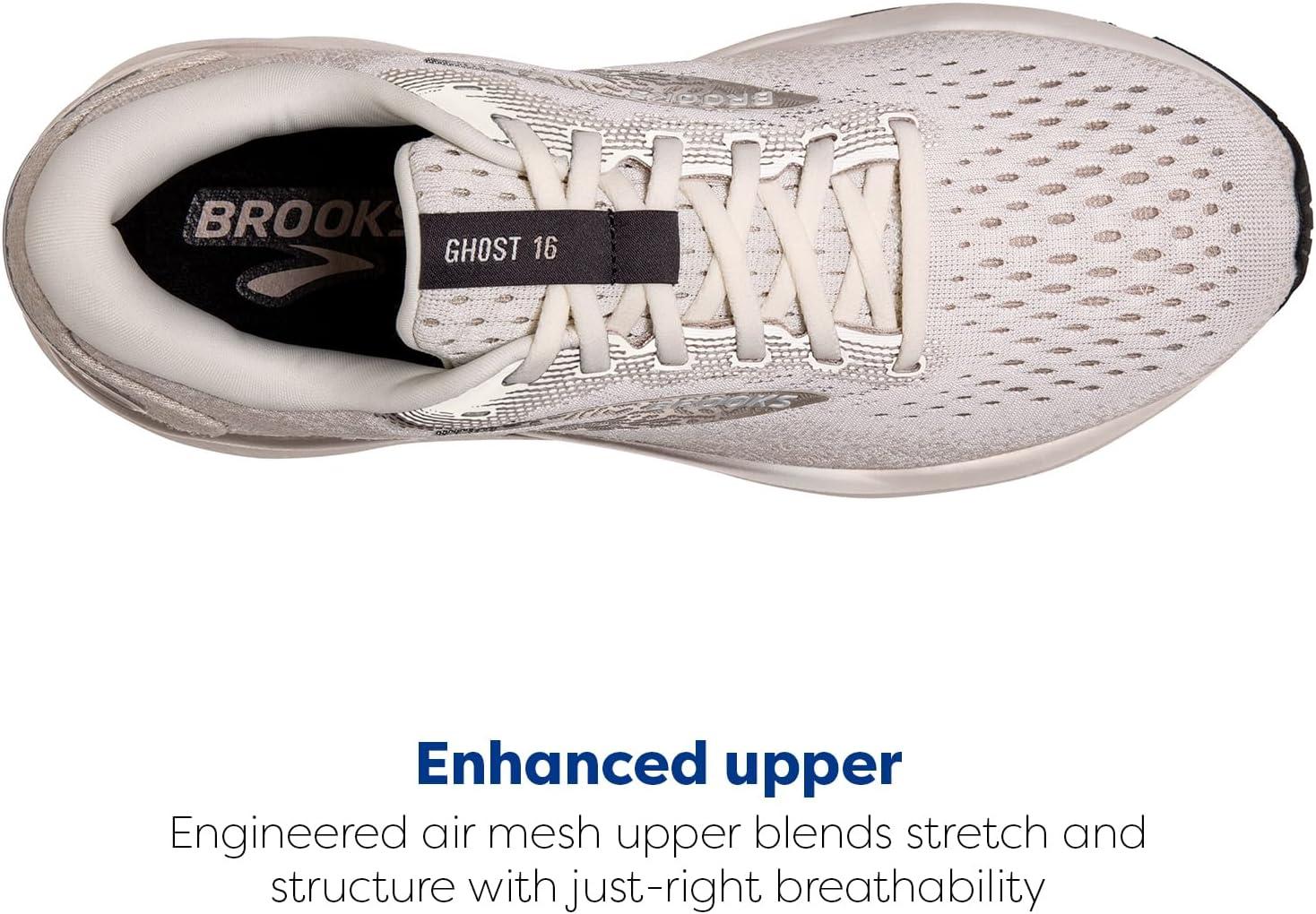 image:imageBrooks Mens Ghost 16 Neutral Running ShoeCoconutChateauForged Iron