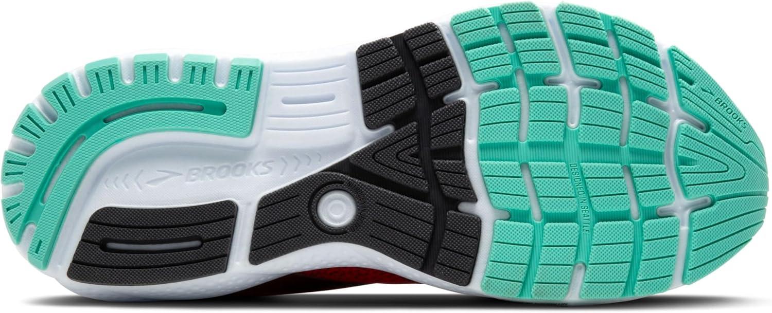 image:imageBrooks Mens Ghost 16 Neutral Running ShoeFiery RedEbonyCockatoo
