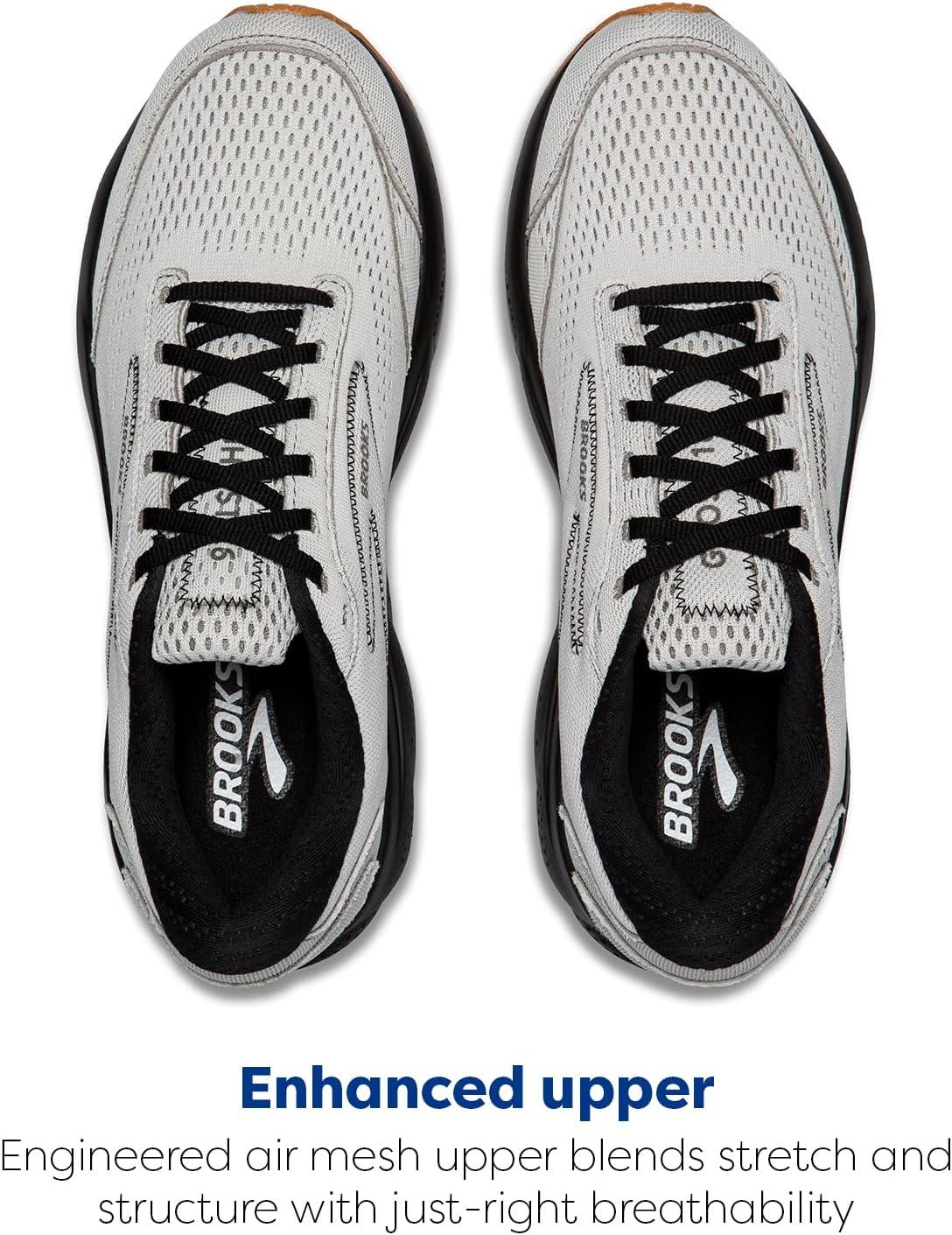 image:imageBrooks Mens Ghost 16 Neutral Running ShoeOysterBlackAlloy
