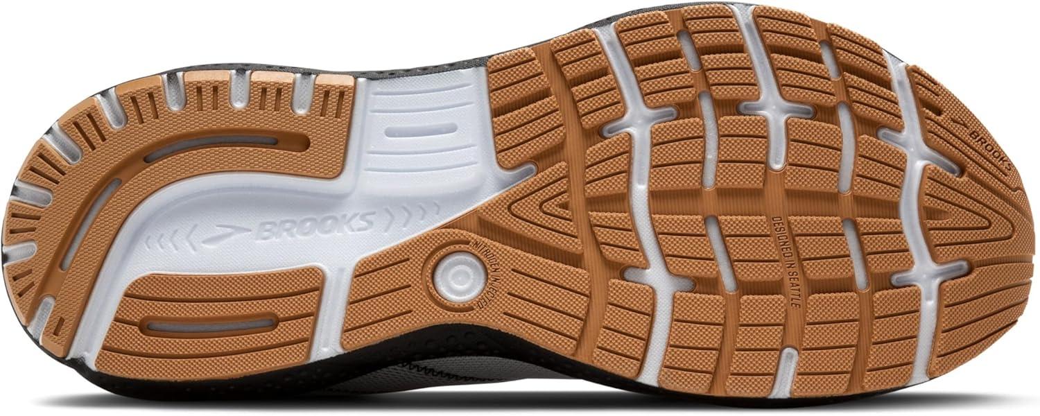 image:imageBrooks Mens Ghost 16 Neutral Running ShoeOysterBlackAlloy