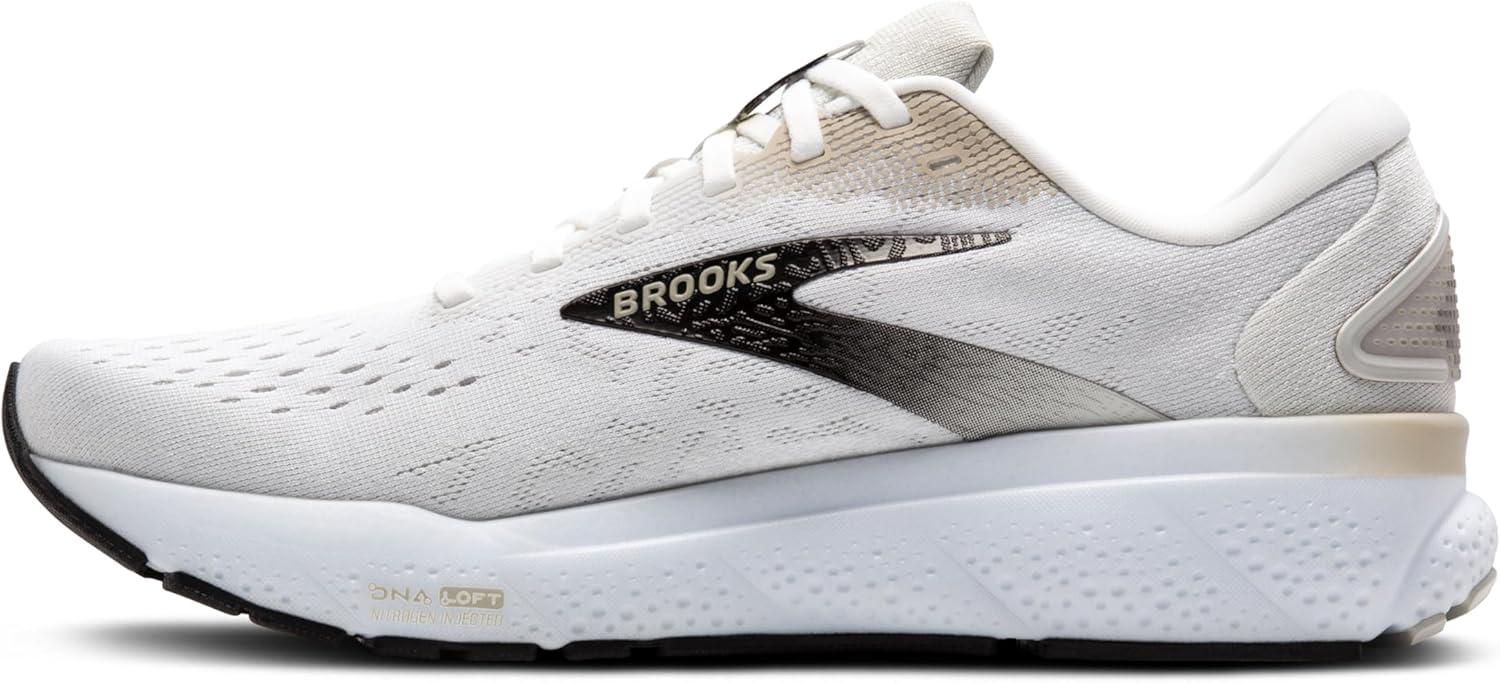 image:imageBrooks Mens Ghost 16 Neutral Running ShoeWhiteCreamPink