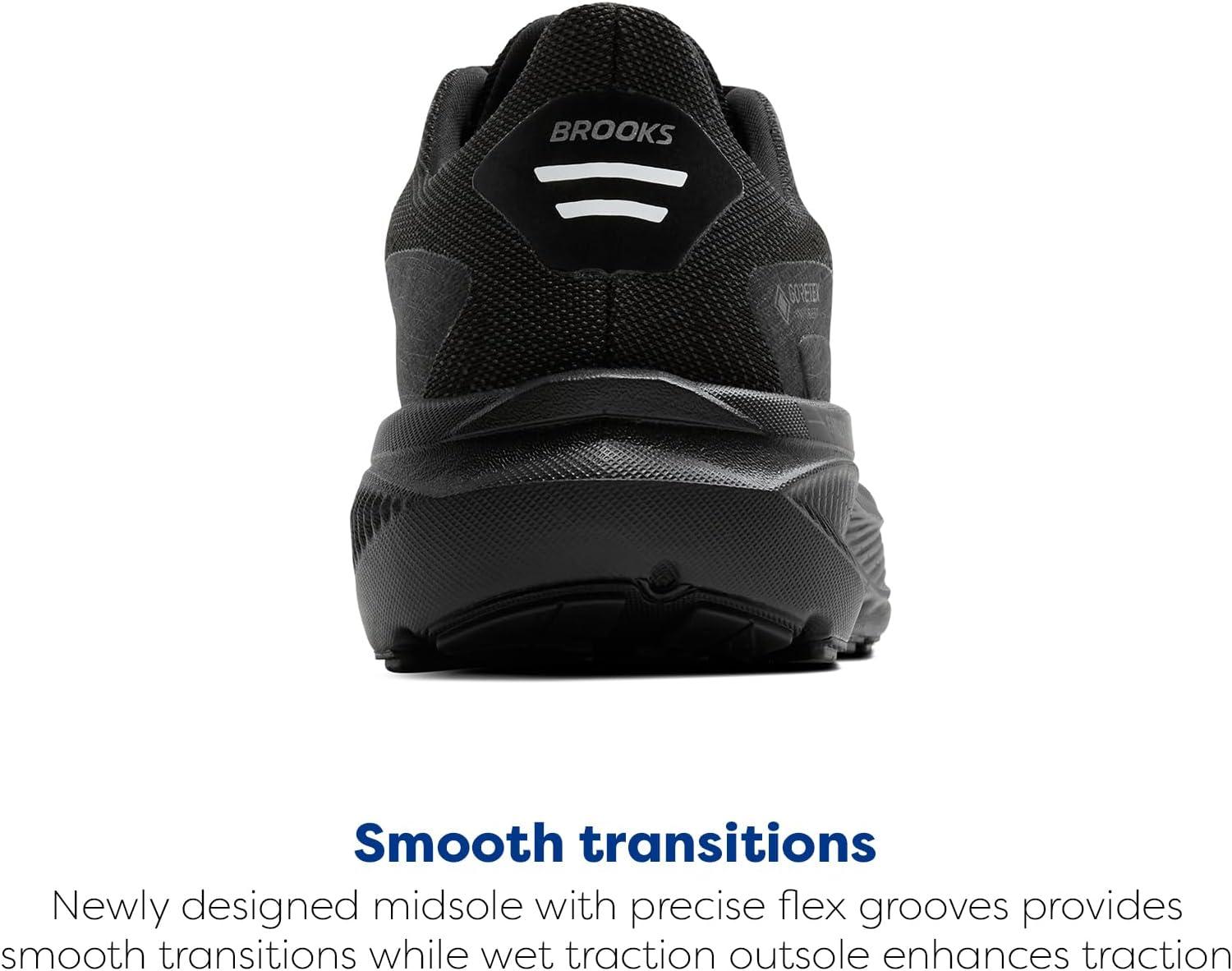 image:imageBrooks Mens Ghost 17 Neutral Running ShoeBlackBlackEbony