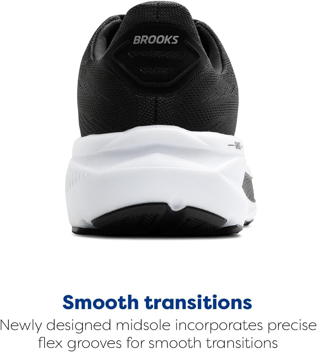 image:imageBrooks Mens Ghost 17 Neutral Running ShoeBlackGreyWhite