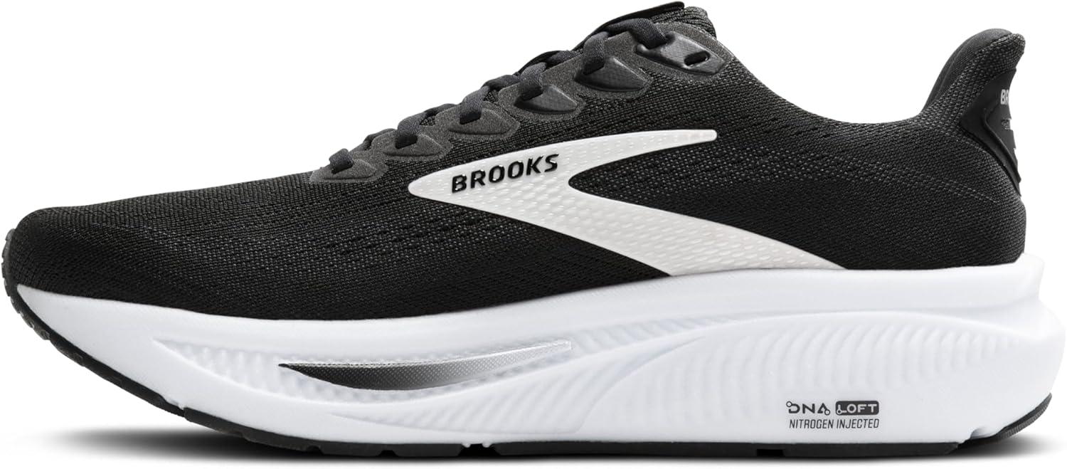 image:imageBrooks Mens Ghost 17 Neutral Running ShoeBlackGreyWhite