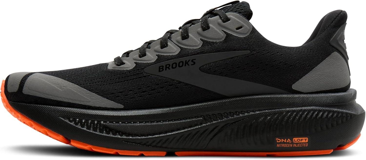 image:imageBrooks Mens Ghost 17 Neutral Running ShoeBlackOrange