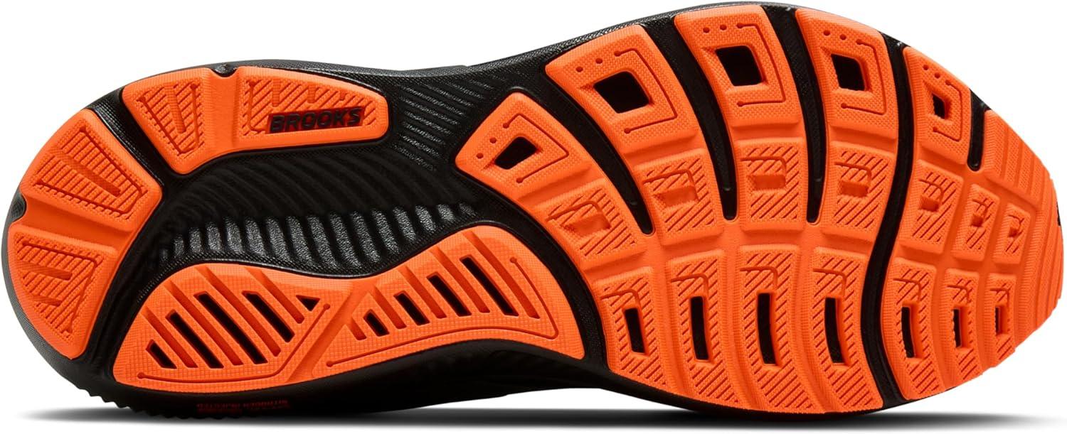 image:imageBrooks Mens Ghost 17 Neutral Running ShoeBlackOrange