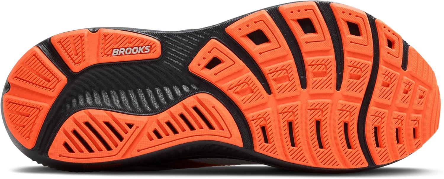 image:imageBrooks Mens Ghost 17 Neutral Running ShoeOyster MushroomOrangeEbony