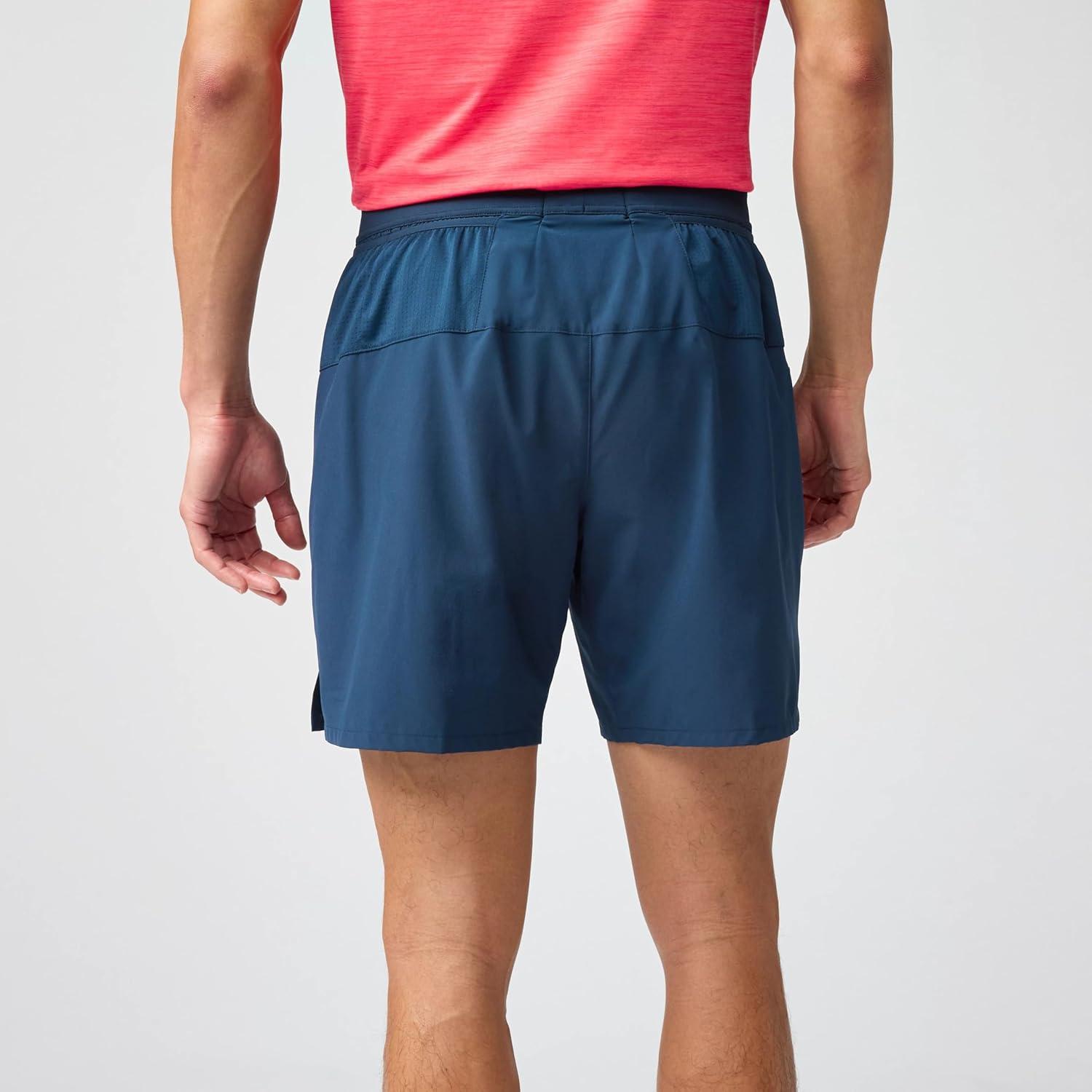 image:imageBrooks Mens Journey 7 2in1 Short Running Shorts Supportive Boxer Liner Secure Storage amp Adjustable FitMidnight Run