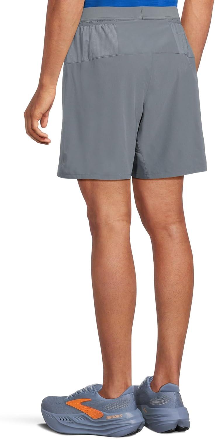 image:imageBrooks Mens Journey 7 2in1 Short Running Shorts Supportive Boxer Liner Secure Storage amp Adjustable FitStorm
