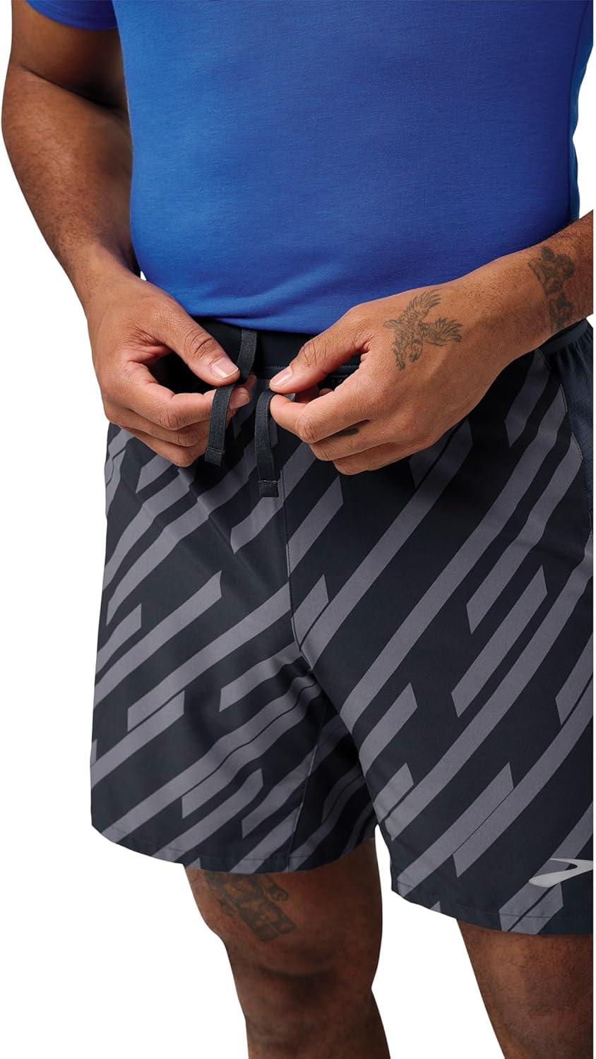 image:imageBrooks Mens Journey 7 2in1 Short Running Shorts Supportive Boxer Liner Secure Storage amp Adjustable FitStrider