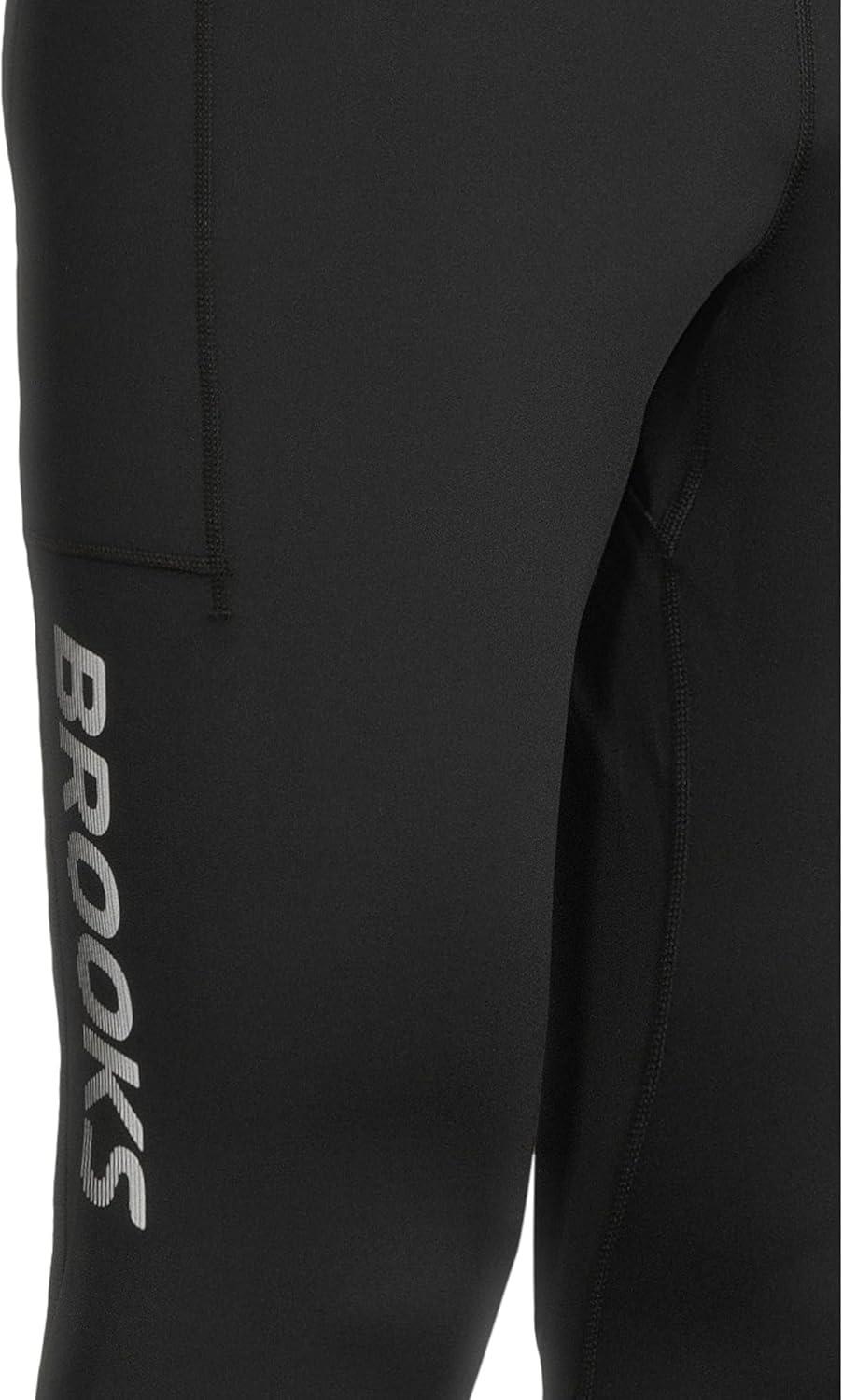 image:imageBrooks Mens Momentum Thermal Tight 20BlackSpeed Logo