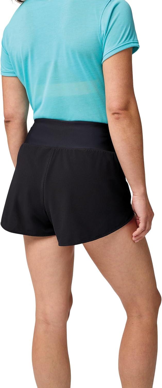 image:imageBrooks Womens Chaser 3 Short 20 HighRise Athletic Shorts with Adjustable Waistband Secure Storage amp Stretch FabricBlack