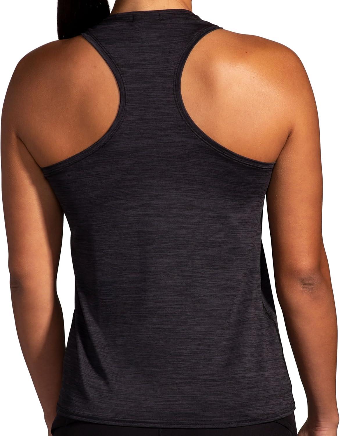 image:imageBrooks Womens Luxe Tank QuickDry Sleeveless Running Top with UPF 50 ButterySoft Fabric amp Breathable Comfort for Workouts amp Training Sessions