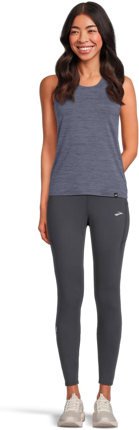 image:imageBrooks Womens Momentum Thermal Tight 20Dark NightshadowSpeed Logo