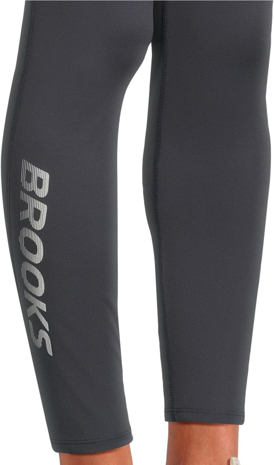 image:imageBrooks Womens Momentum Thermal Tight 20Dark NightshadowSpeed Logo
