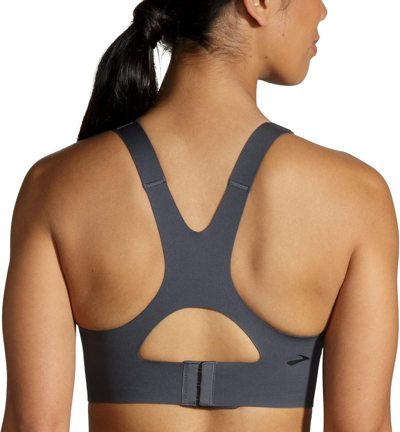 image:imageBrooks Womens Racerback 20 Sports Bra for High Impact Running Workouts amp Sports with Maximum SupportAsphalt