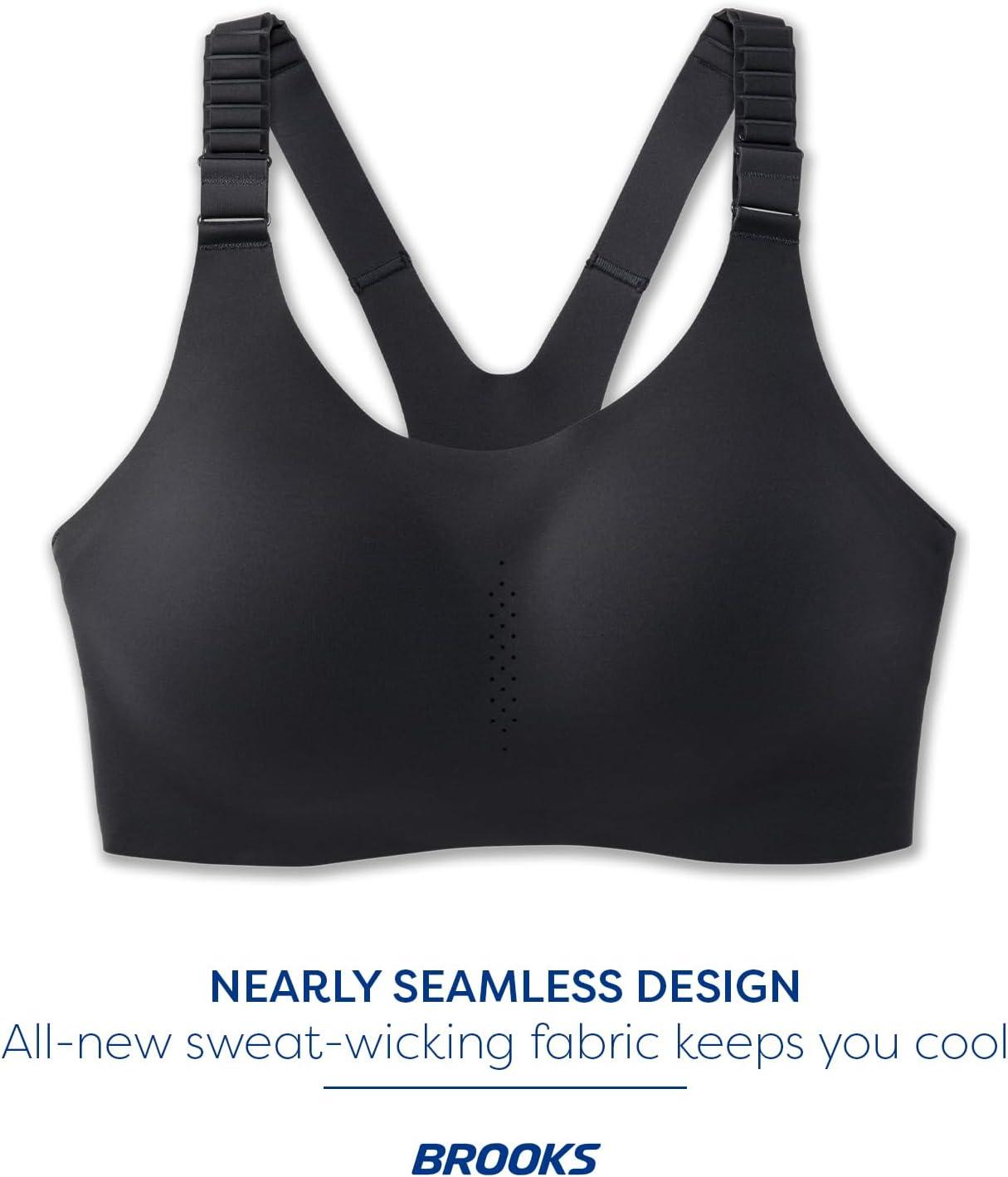 image:imageBrooks Womens Racerback 20 Sports Bra for High Impact Running Workouts amp Sports with Maximum SupportAsphalt
