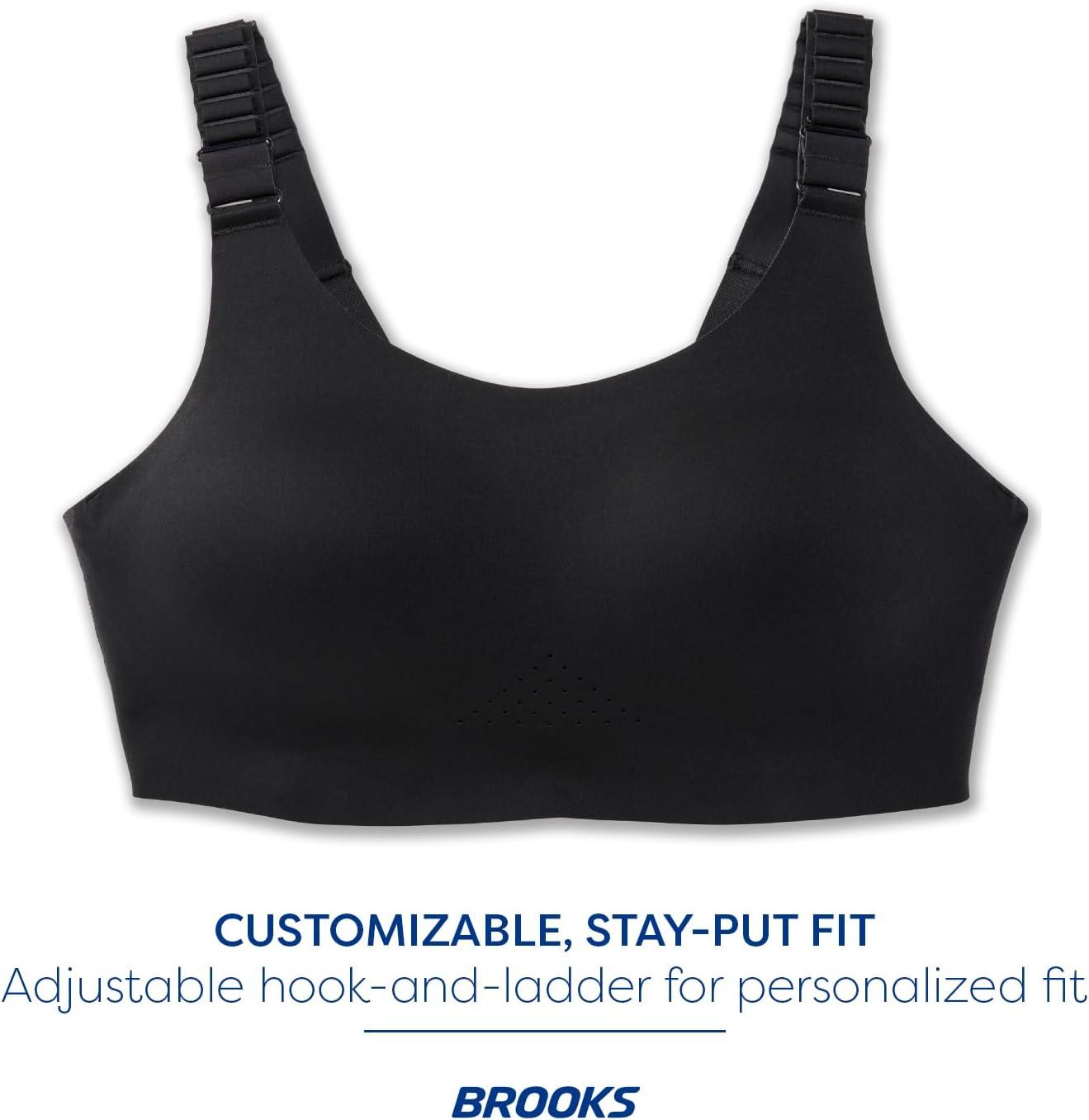 image:imageBrooks Womens Racerback 20 Sports Bra for High Impact Running Workouts amp Sports with Maximum SupportBlack