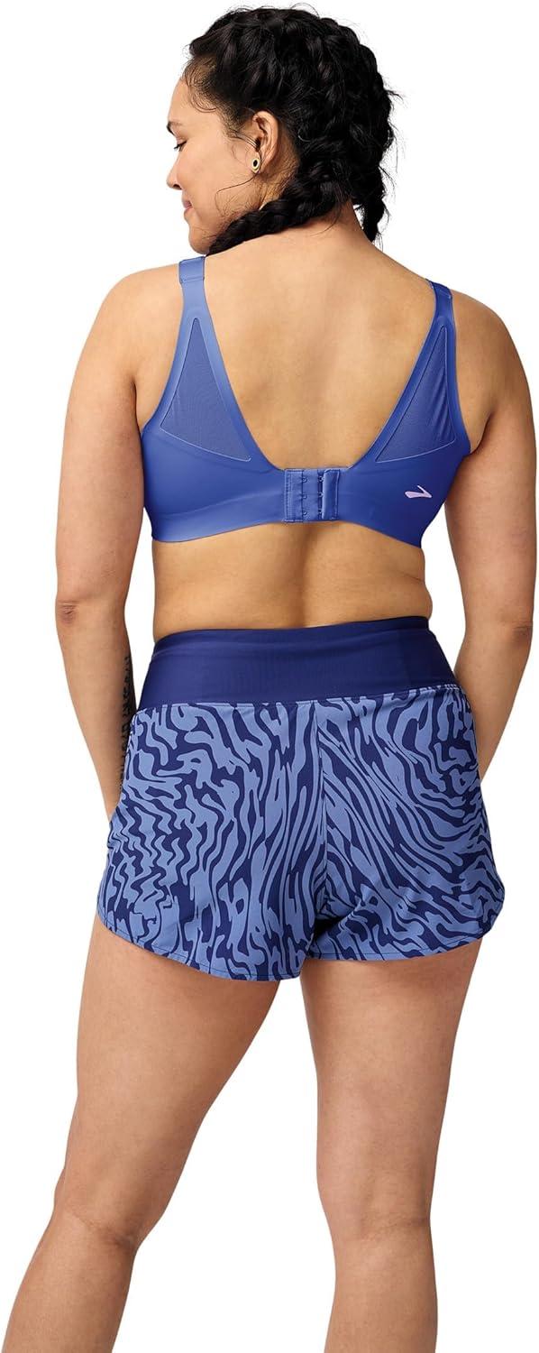 image:imageBrooks Womens Racerback 20 Sports Bra for High Impact Running Workouts amp Sports with Maximum SupportBluebell