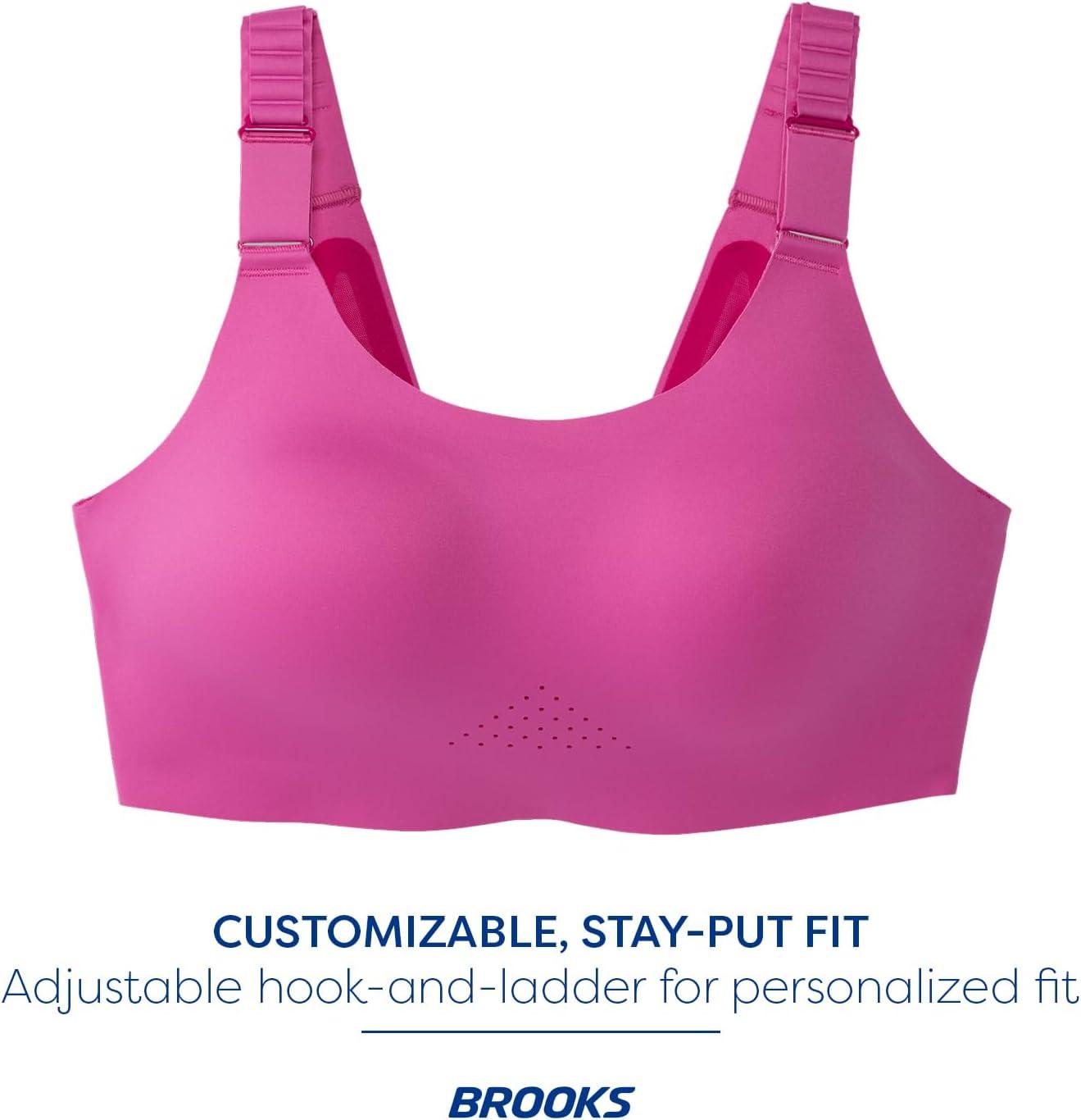 image:imageBrooks Womens Racerback 20 Sports Bra for High Impact Running Workouts amp Sports with Maximum SupportFrosted MauveMauve