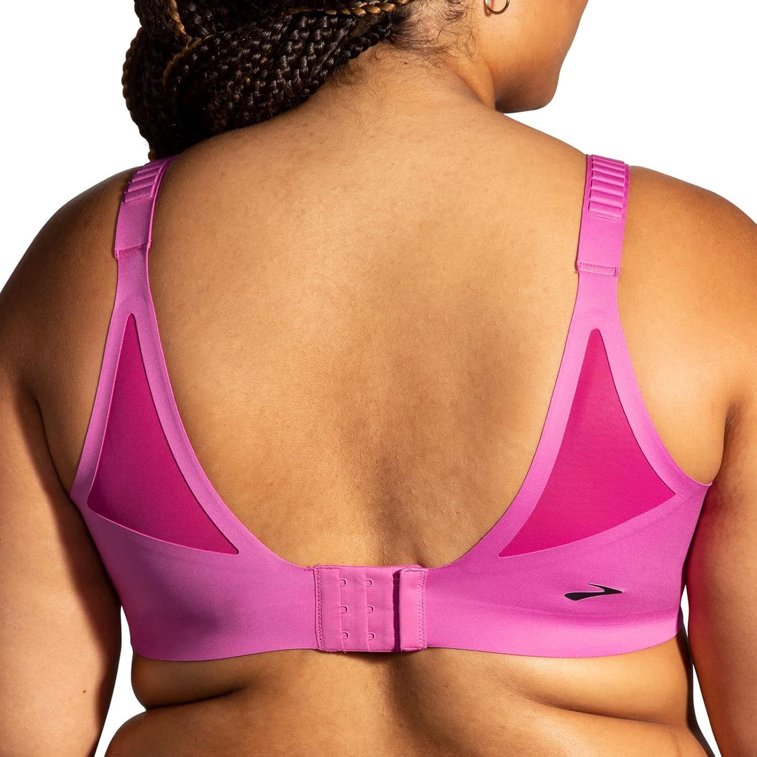image:imageBrooks Womens Racerback 20 Sports Bra for High Impact Running Workouts amp Sports with Maximum SupportFrosted MauveMauve