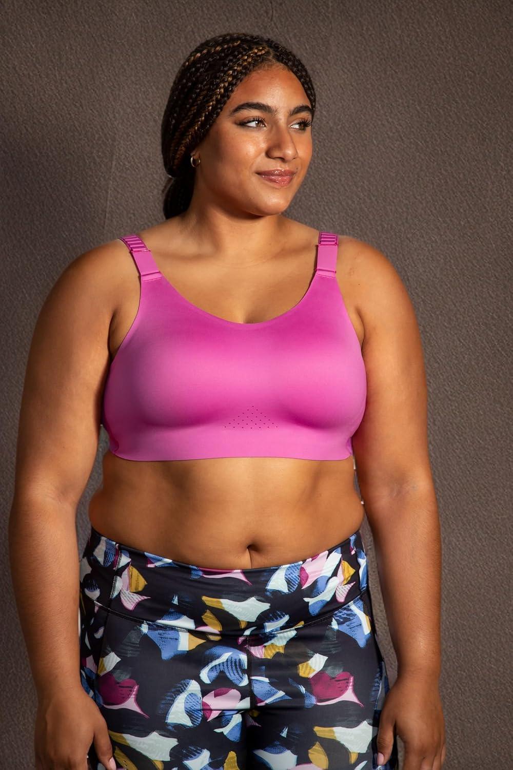 image:imageBrooks Womens Racerback 20 Sports Bra for High Impact Running Workouts amp Sports with Maximum SupportFrosted MauveMauve