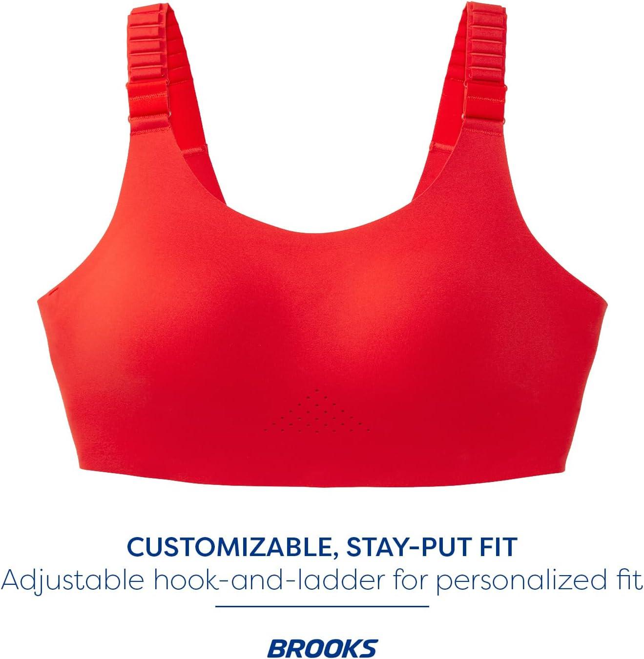 image:imageBrooks Womens Racerback 20 Sports Bra for High Impact Running Workouts amp Sports with Maximum SupportJamberry