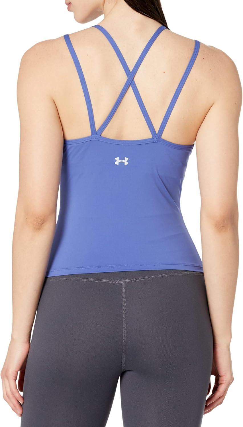 image:imageUnder Armour Meridian Fitted TankDeep PeriwinkleMetallic Silver