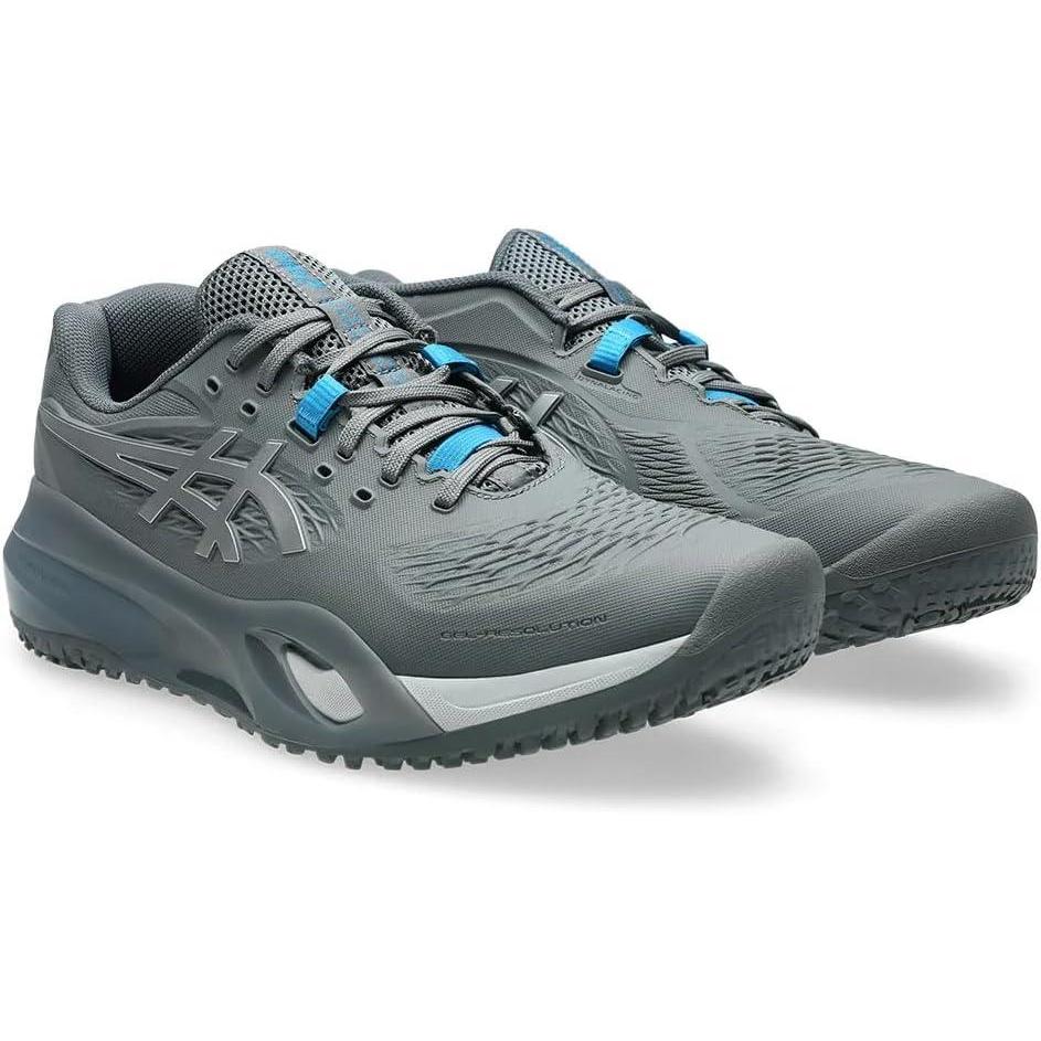 image:imageASICS Mens GelResolution X Tennis ShoesSteel GreyPure Silver